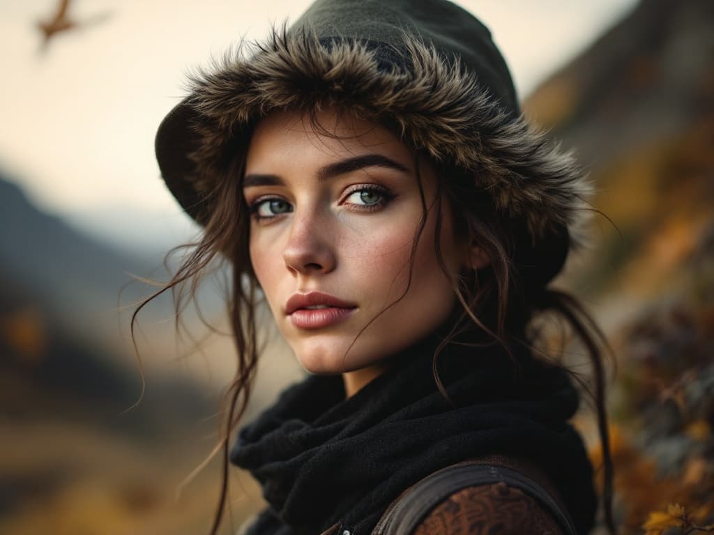 AI generated image of a woman